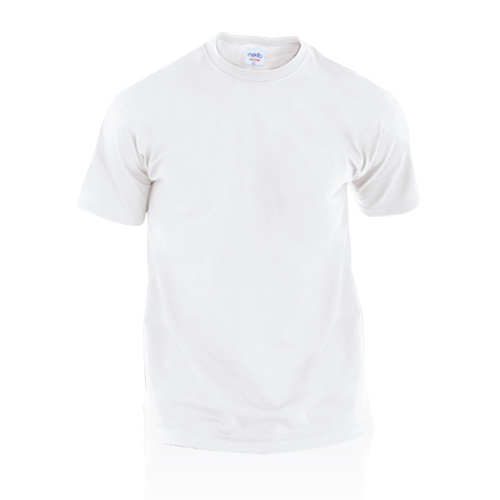 Camiseta adulto blanca Hecom - MyM Regalos Promocionales