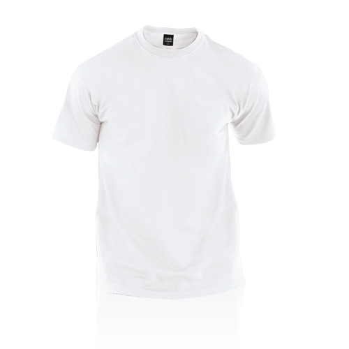 Camiseta adulto blanca Premium - MyM Regalos Promocionales