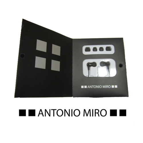 Auriculares personalizados Rolder Antonio Miró - MyM Regalos Promocionales